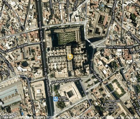 map: Seville Cathedral