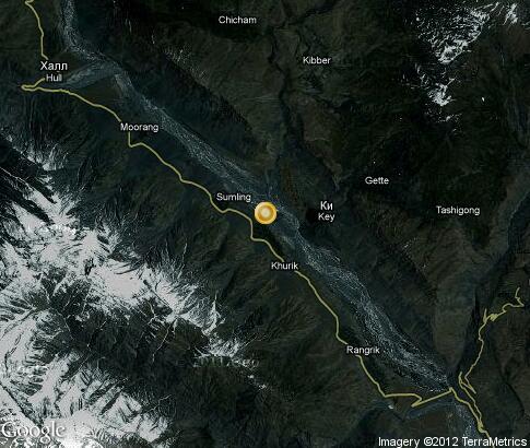 map: Spiti Valley