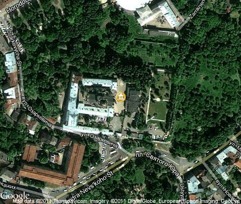 map: St. George's Cathedral