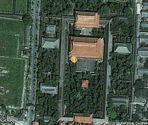 map: Stele renovation of the Temple of Confucius
