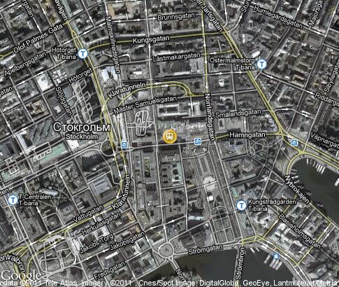 карта: Стокгольмский метрополитен