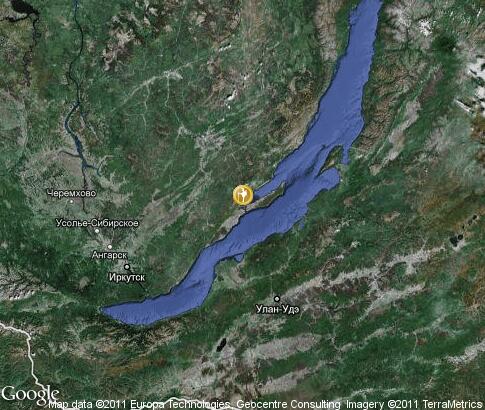 map: Summer Active Tourism in Baikal