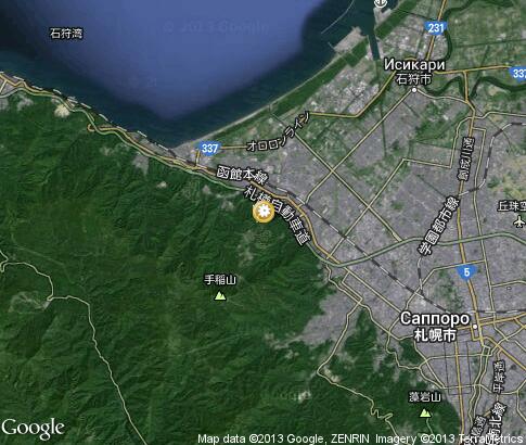 map: Summer in Sapporo