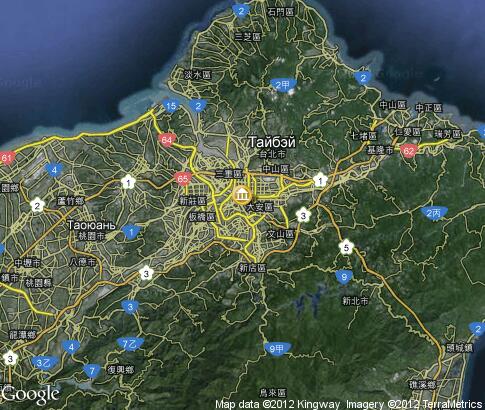 map: Taiwan Theater 