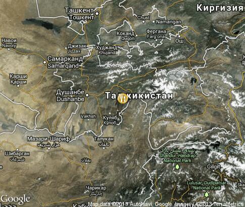 map: Tajik Bread