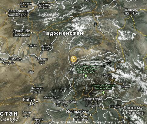 Карта таджикистана с городами и кишлаками на русском с спутника онлайн