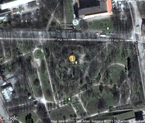 map: Linda Monument