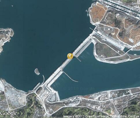 map: Three Gorges Dam
