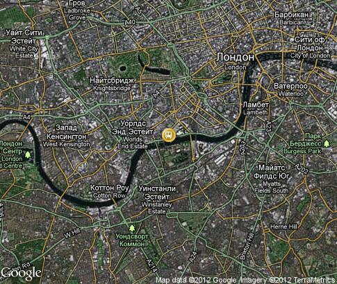 map: Tour of the Thames