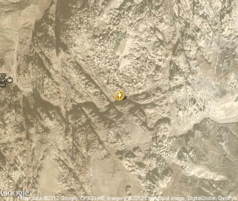 地图: Tourist routes in Petra