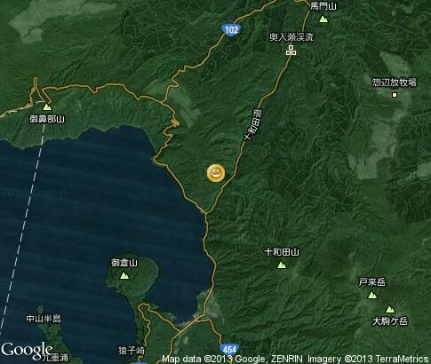 map: Towada Lake Winter Story Festival