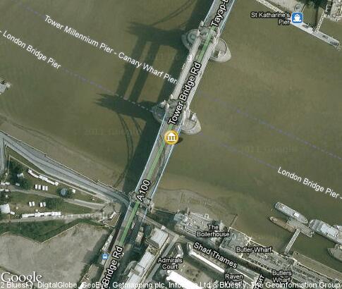 map: Tower Bridge