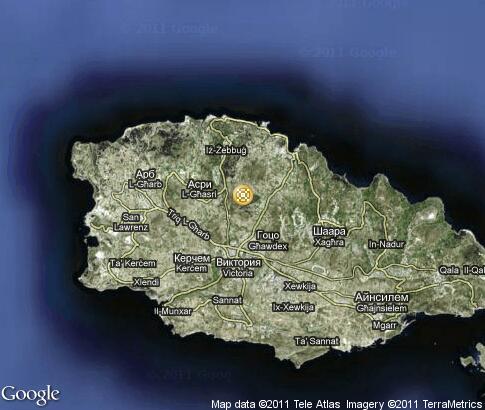 карта: Традиционные ремесла на острове Гозо