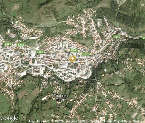 map: Travnik