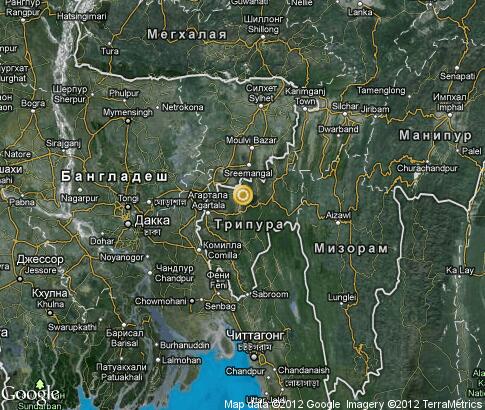 地图: 特里普拉邦