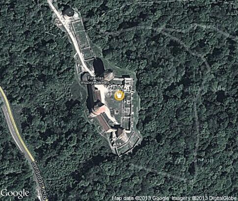 map: Turaida Castle