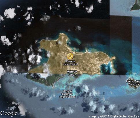 map: Union Island