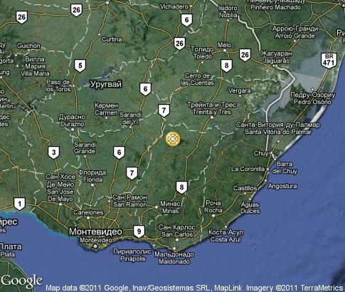 карта: Уругвайское родео