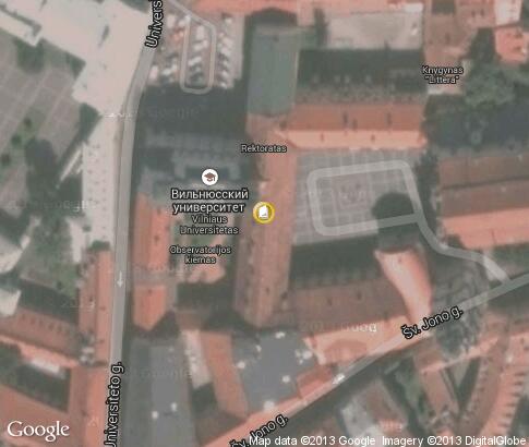 map: Vilnius University
