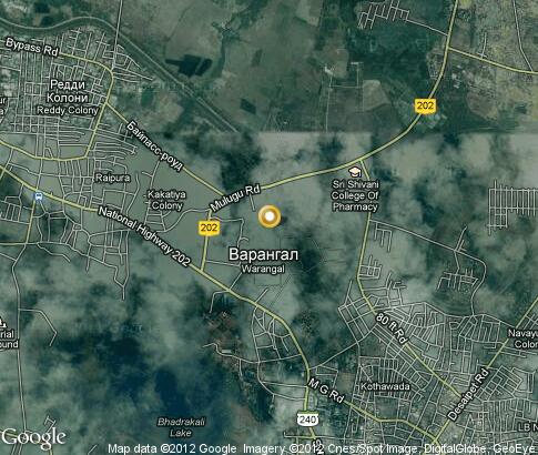 map: Warangal