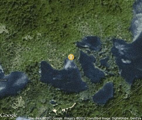 map: Waterfalls in Plitvice Lakes
