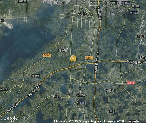 map: Wujiang