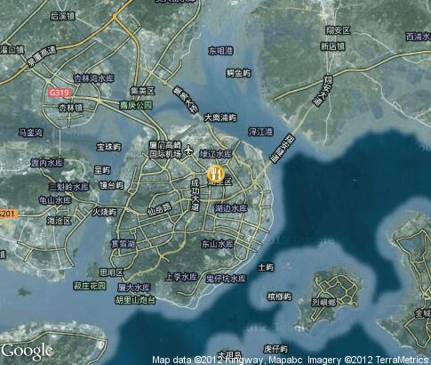 map: Xiamen Cuisine