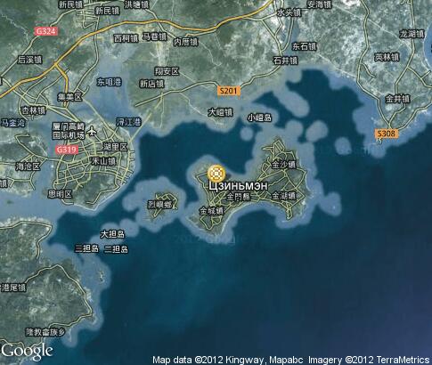 map: Xiamen Souvenirs