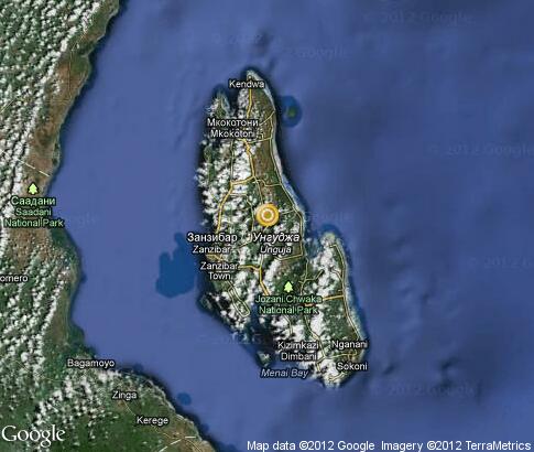 地图: 桑给巴尔群岛