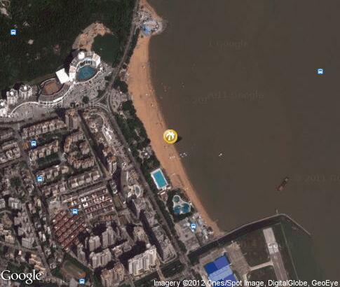 map: Zhuhai Beaches