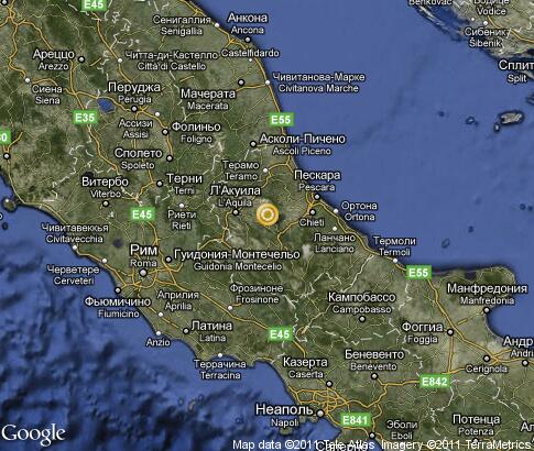 map: Abruzzo