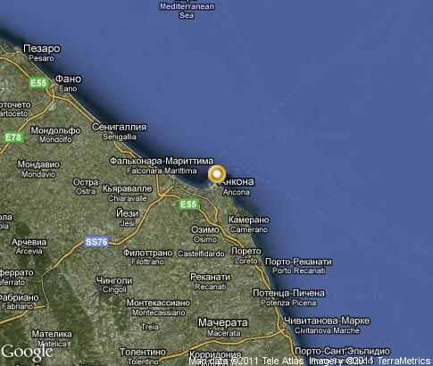 map: Ancona