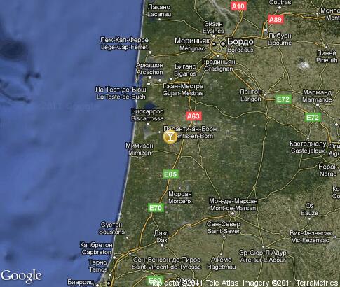 map: Aquitaine, wine