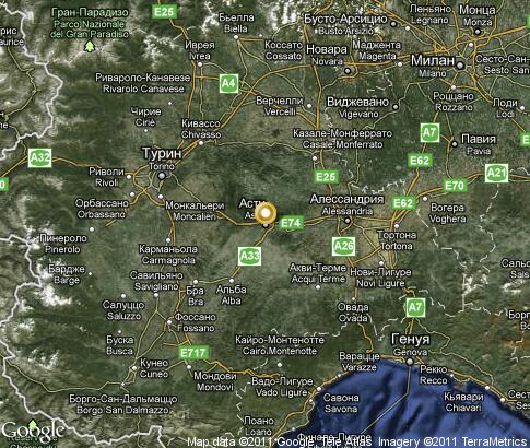 map: Asti