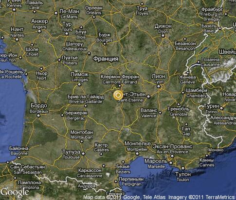 マップ: Auvergne