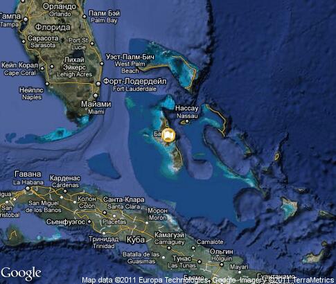 map: Bahamas