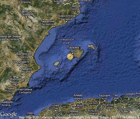 map: Balearic Islands
