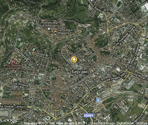 map: Bergamo