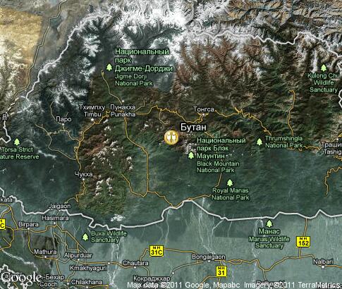 map: Bhutan, community