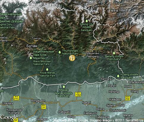 map: Bhutan, food