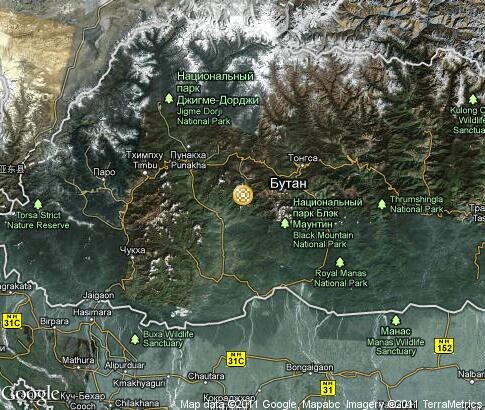 map: Bhutan, national sport