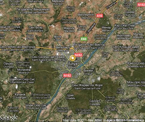 map: Blois
