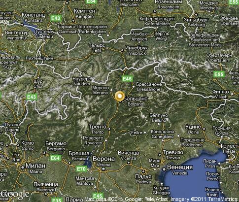 map: Bolzano