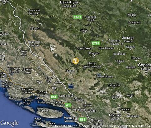 地图: 波斯尼亚和黑塞哥维那、葡萄酒