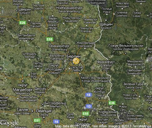 карта: Бранденбург