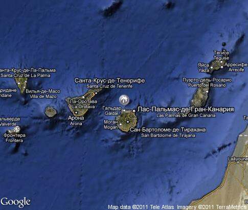 地图: 加那利群岛
