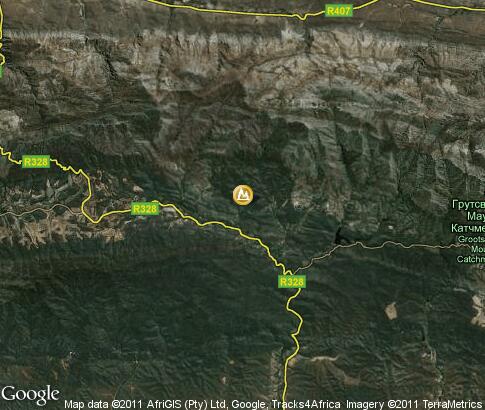 map: Cango Caves