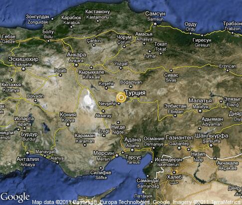 map: Cappadocia