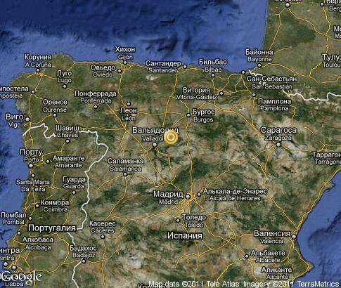 карта: Кастилия и Леон