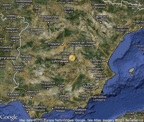 map: Castille-La Mancha